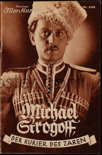 2x343 CZAR'S COURIER Austrian program '36 Anton Walbrook, Jules Verne's Michael Strogoff!