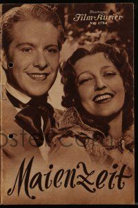 2x373 MAYTIME Austrian program '37 different images of pretty Jeanette MacDonald & Nelson Eddy!