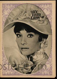 2x473 MY FAIR LADY East German program '67 many different images of beautiful Audrey Hepburn!
