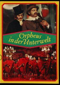 2x477 ORPHEUS IN DER UNTERWELT East German program '74 Orpheus in the Underworld operetta!