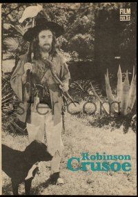 2x482 ROBINSON CRUSOE East German program '74 different images from the Russian version!