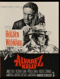 2x566 ALVAREZ KELLY French pb '66 renegade William Holden & reckless Colonel Richard Widmark!