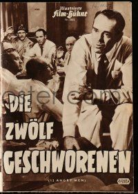 2x041 12 ANGRY MEN Film-Buhne German program '57 Henry Fonda, Sidney Lumet classic, different!