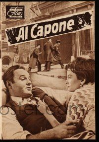 2x048 AL CAPONE German program '59 different images of Rod Steiger as the most notorious gangster!