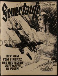 2x057 BAPTISM OF FIRE German program '40 Hans Bertram's Feuertaufe, World War II Nazi propaganda!