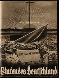 2x066 BLUTENDES DEUTSCHLAND German program '33 very 1st made after Nazis seized power, ultra rare!