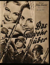 2x096 DAS GEWEHR UBER Film-Kurier German program '36 German farmers in Australia, WWII, forbidden!