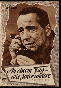 2x103 DESPERATE HOURS German program '56 Humphrey Bogart, Fredric March, William Wyler, different!