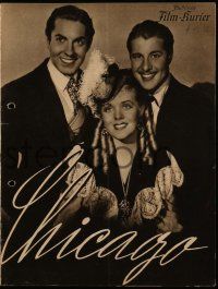 2x137 IN OLD CHICAGO German program '38 Tyrone Power, Alice Faye & Don Ameche, different images!