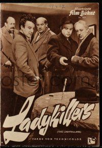 2x152 LADYKILLERS German program '57 Alec Guinness, Katie Johnson, Peter Sellers, different!