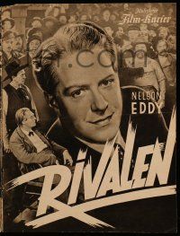 2x154 LET FREEDOM RING German program '39 different images of Nelson Eddy & pretty Virginia Bruce!