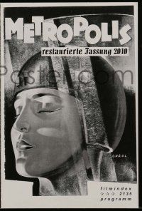 2x168 METROPOLIS German program R11 Fritz Lang classic, incredible content & art by Werner Graul!