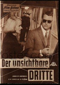 2x173 NORTH BY NORTHWEST German program '60 Cary Grant, Eva Marie Saint, Hitchcock, different!