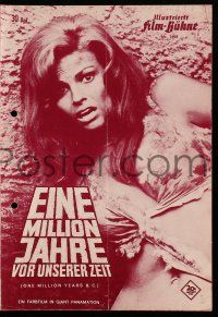 2x182 ONE MILLION YEARS B.C. German program '66 different images of sexy cavewoman Raquel Welch!