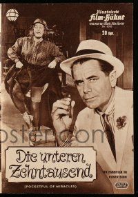 2x187 POCKETFUL OF MIRACLES German program '62 Capra, different images of Glenn Ford & Bette Davis!