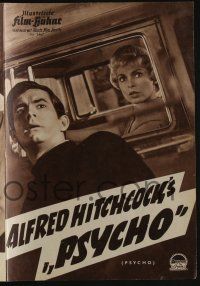 2x191 PSYCHO German program '60 Janet Leigh, Anthony Perkins, Alfred Hitchcock, different!