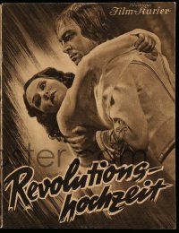 2x194 REVOLUTIONARY WEDDING German program '38 Revolutionshochzeit, Brigitte Horney, forbidden!