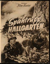 2x215 SPAHTRUPP HALLGARTEN German program '41 Herbert B. Fredersdorf forbidden World War II movie!