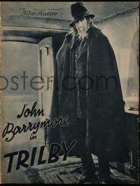 2x225 SVENGALI German program '32 wonderful different images of John Barrymore, Marsh as Trilby!