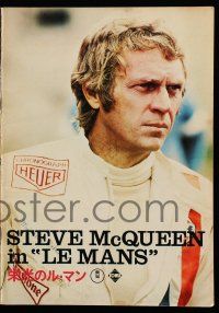 2x715 LE MANS Japanese program '71 different images of race car driver Steve McQueen!