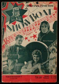 2x954 SHOW BOAT Dutch magazine April 15, 1930 special issue of Film-Star-Edition!