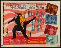 2y593 DADDY LONG LEGS 1/2sh '55 art of Fred Astaire in formal wear dancing w/Leslie Caron!
