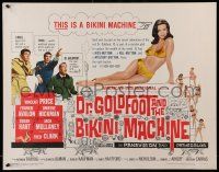2y614 DR. GOLDFOOT & THE BIKINI MACHINE 1/2sh '65 Vincent Price, babes with kiss & kill buttons!