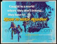 2y621 ESCAPE TO WITCH MOUNTAIN 1/2sh '75 Disney, they're in a world where they don't belong!