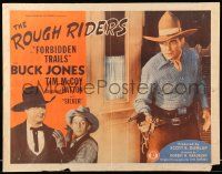 2y641 FORBIDDEN TRAILS 1/2sh '41 Rough Riders, Buck Jones & Tim McCoy!