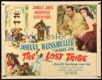 2y756 LOST TRIBE 1/2sh '49 Johnny Weissmuller as Jungle Jim, pretty Myrna Dell!