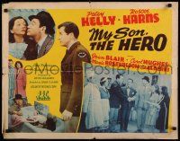 2y790 MY SON, THE HERO 1/2sh '43 directed by Edgar Ulmer, Patsy Kelly, Roscoe Karns