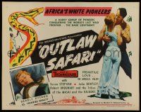 2y816 OUTLAW SAFARI 1/2sh '56 conquering the world's last wild frontier!