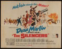 2y876 SILENCERS 1/2sh '66 outrageous sexy phallic imagery of Dean Martin & the Slaygirls!