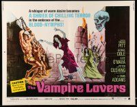 2y950 VAMPIRE LOVERS 1/2sh '70 Hammer, taste the deadly passion of the blood-nymphs if you dare!