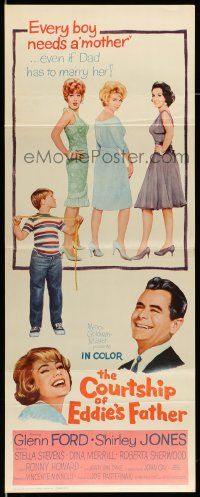 2y112 COURTSHIP OF EDDIE'S FATHER insert '63 Ron Howard helps Glenn Ford choose his new mother!