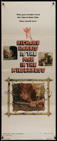2y302 MAN IN THE WILDERNESS insert '71 they hoped Richard Harris was dead, John Huston!