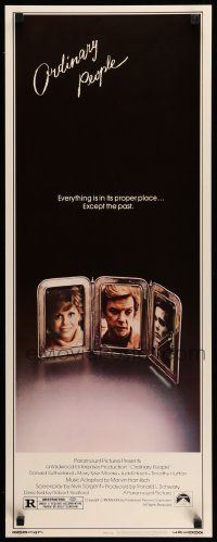 2y334 ORDINARY PEOPLE insert '80 Donald Sutherland, Mary Tyler Moore, directed by Robert Redford!