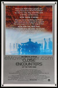 2z141 CLOSE ENCOUNTERS OF THE THIRD KIND S.E. int'l 1sh '80 Spielberg's classic with new scenes!