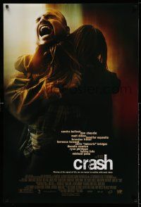 2z151 CRASH DS 1sh '04 Don Cheadle, Sandra Bullock, Matt Dillon!