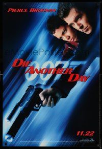 2z178 DIE ANOTHER DAY teaser DS 1sh '02 Pierce Brosnan as James Bond & Halle Berry as Jinx!