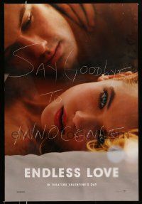 2z208 ENDLESS LOVE teaser DS 1sh '14 Alex Pettyfer, Gabriella Wilde, say goodbye to innocence!