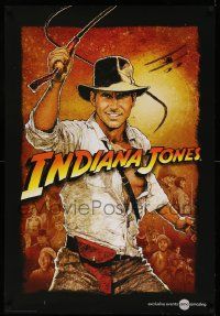 2z403 INDIANA JONES 1sh '12 different art of Harrison Ford by Richard Amsel for AMC!