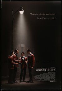 2z431 JERSEY BOYS int'l advance DS 1sh '14 John Lloyd Young as Frankie Valli, The Four Seasons!