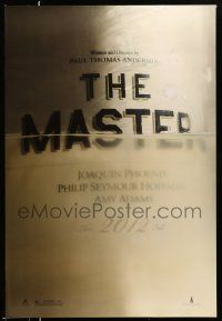 2z515 MASTER teaser DS 1sh '12 Joaquin Phoenix, Philip Seymour Hoffman, Amy Adams!
