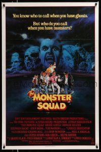 2z543 MONSTER SQUAD 1sh '87 art of young heroes and classic villains!