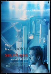 2z676 SELF/LESS DS 1sh '15 Tarsem Singh, cool sci-fi image of Ryan Reynolds and Ben Kingsley!