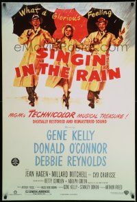 2z693 SINGIN' IN THE RAIN DS 1sh R00 Gene Kelly, Donald O'Connor, Debbie Reynolds, classic musical!