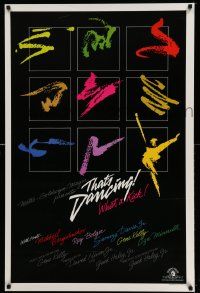 2z761 THAT'S DANCING int'l 1sh '85 Sammy Davis Jr., Gene Kelly, Alvin art, all-time best musicals