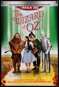 2z831 WIZARD OF OZ advance DS 1sh R13 Victor Fleming, Judy Garland all-time classic, rated G!