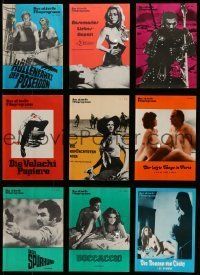 3a063 LOT OF 50 DAS AKTUELLE FILMPROGRAMM GERMAN PROGRAMS '70s a variety of great movie images!